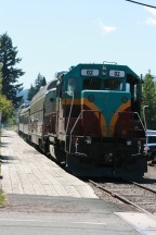 Train at Mt Hood OR